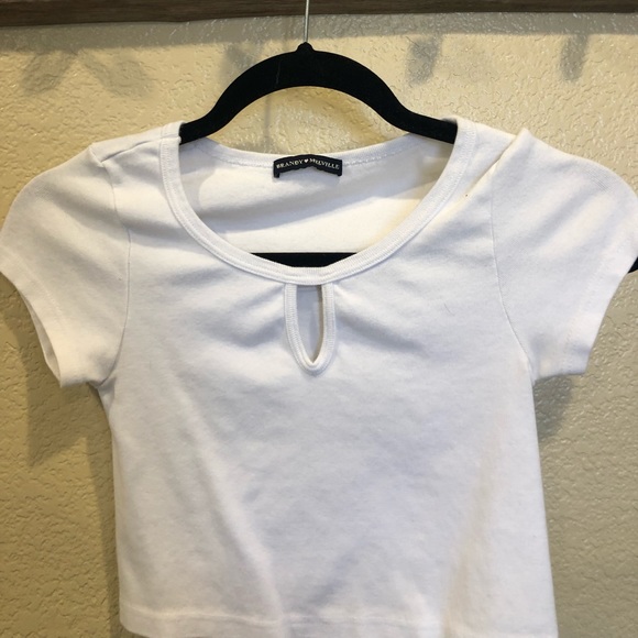 White key hole crop top - Picture 1 of 1
